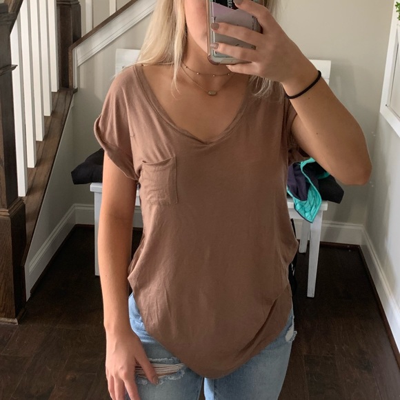 V neck t shirt - Picture 1 of 3